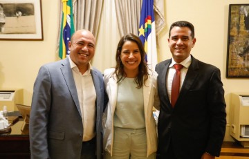 Prefeito Jogli se reúne com governadora e viabiliza ações para Araçoiaba 