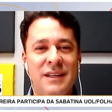 “Governar Caruaru ou Petrolina é fácil”, diz Anderson Ferreira em sabatina UOL/Folha de S.Paulo