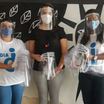 Olinda recebe 100 escudos de proteção facial para os profissionais da saúde
