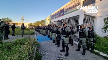 PM realiza operação Convergência no Parque 18 de Maio, em Caruaru