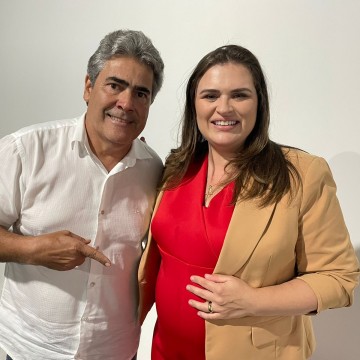 Marília  recebe apoio do vereador do Recife, Aderaldo Pinto