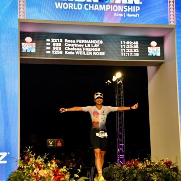Pernambucana Rosinha Teixeira fica em 21° lugar no Campeonato Mudial de Ironman, no Havaí 