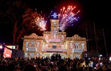 Encantos do Natal de Garanhuns é aberto oficialmente com show de acendimento de luzes