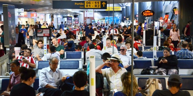 O Aeroporto do Recife teve o maior crescimento percentual, com 4,8%, com um total de 934,6 mil passageiros.