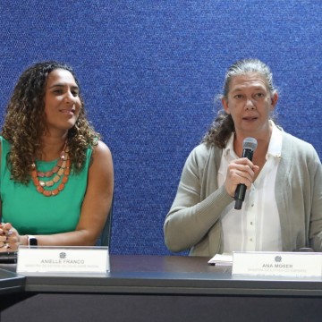Ministras Anielle Franco e Ana Moser divulgam relatório sobre combate ao racismo nos esportes