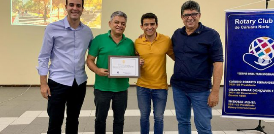 Rotary Club Caruaru-Norte recebe palestra da Unique