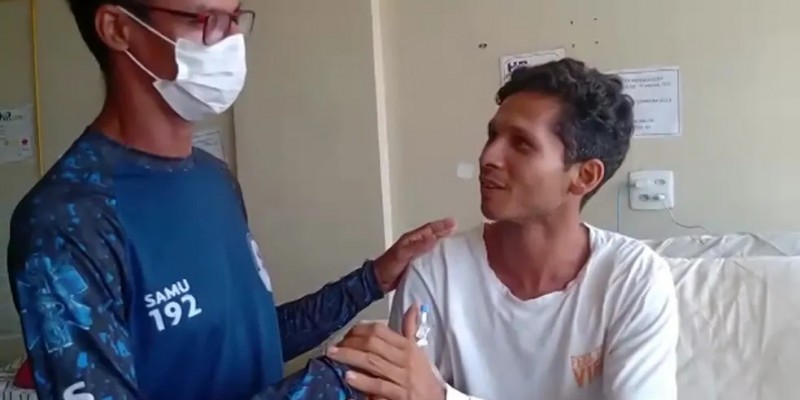 André Luiz Gomes da Silva, de 32 anos, estava internado no Hospital da Restauração desde o dia 20 de fevereiro, após sofrer lesões nas áreas da coxa, joelho e panturrilha esquerda