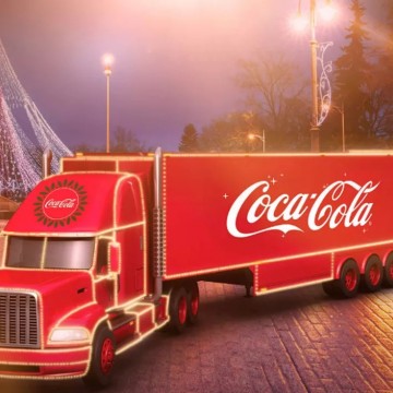Saiba qual será a rota dos caminhões iluminados da caravana de Natal da Coca-Cola em Caruaru