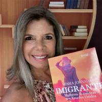 Escritora e publicitária conta a saga de mulhres brasileiras que, como ela, migraram para os EUA.