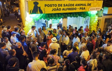 Zé Martins inaugura Posto de Saúde Animal de João Alfredo