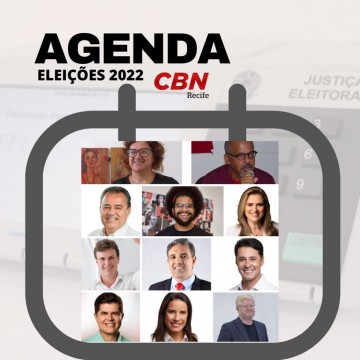 Confira a agenda dos candidatos ao Governo de Pernambuco para esta quinta-feira (08)