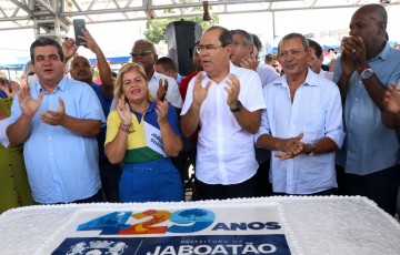 Jaboatão comemora 429 anos com festa