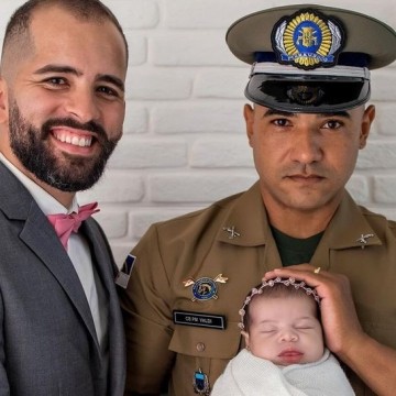 Em decisão inédita, sargento gay da Polícia Militar de Pernambuco consegue licença-paternidade de seis meses