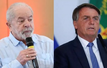Diferença entre Lula e Bolsonaro cai para 5 pontos, aponta Paraná Pesquisas