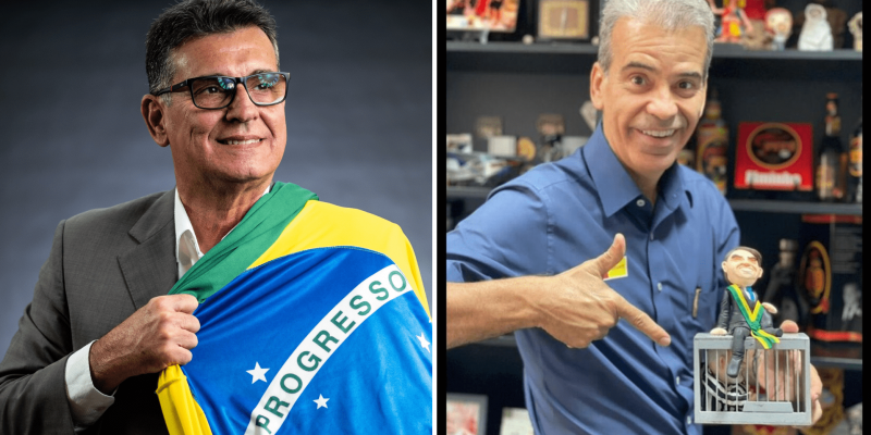 O Deputado Estadual reeleito Alberto Feitosa e o Deputado Federal eleito Coronel Meira são ambos do PL