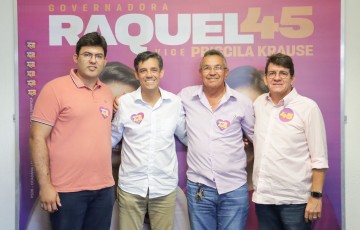 Presidente da Câmara de Condado, Vavá e vereador Lucas de Paulinho declaram apoio a Raquel Lyra 