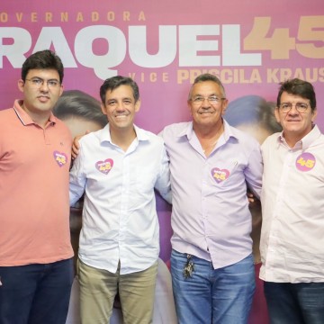 Presidente da Câmara de Condado, Vavá e vereador Lucas de Paulinho declaram apoio a Raquel Lyra 