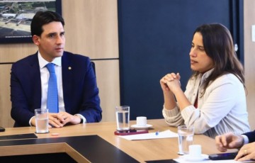 Raquel Lyra e Silvio Costa Filho anunciam investimentos para aeroporto de Caruaru