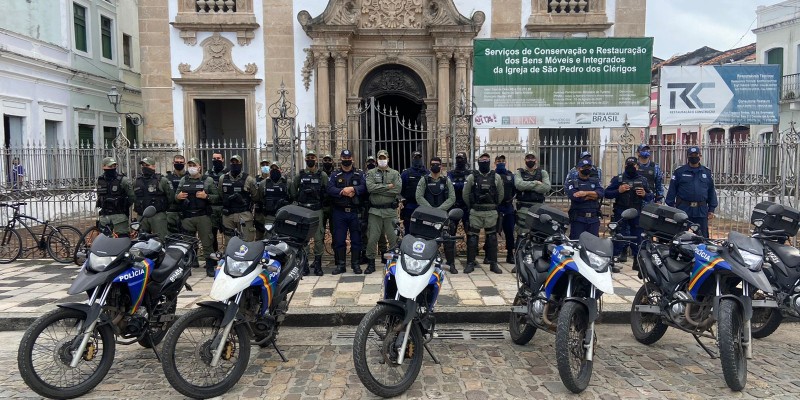 Policiamento na região foi intensificado desde a quarta-feira (16), com o reforço de 12 guardas e inspetores municipais e mais 12 policiais militares do 16º Batalhão da PM