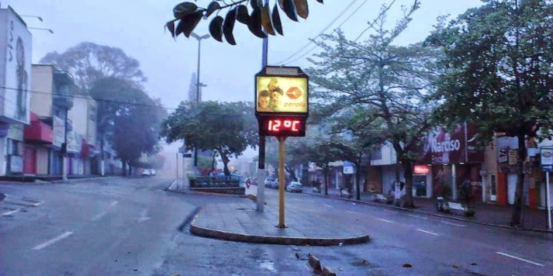 Outras cidades do Agreste e Sertão do estado também registraram baixas temperaturas em julho