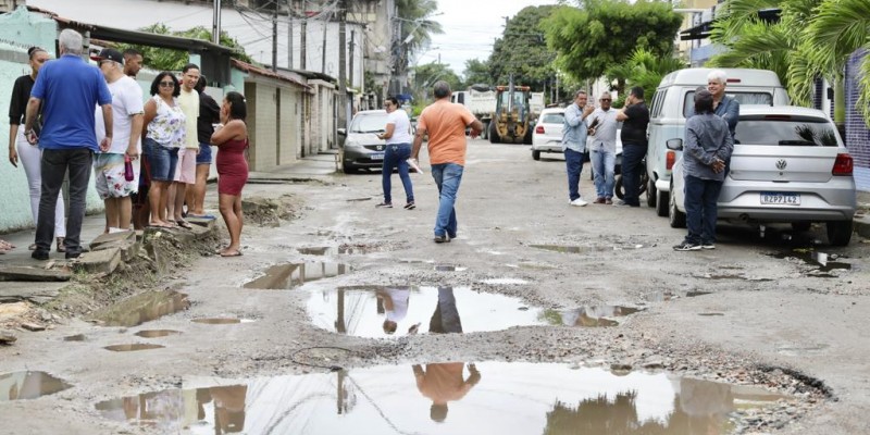 A rua contemplada da vez será a Áureo Xavier, que receberá um investimento de aproximadamente R$2 milhões, dentro do programa Rua Tinindo
