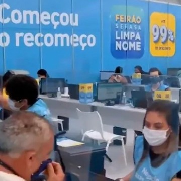 Feirão Serasa Limpa Nome retorna presencialmente ao Recife com mutirão para quitar dívidas