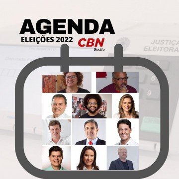 Confira a agenda dos candidatos ao Governo de Pernambuco para esta quarta-feira (14)