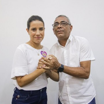 Raquel recebe apoio de Irmão Aluízio, prefeito de Tracunhaém