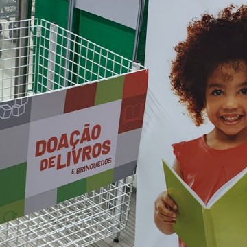 Home Center em Caruaru está recebendo brinquedos e livros infantis em bom estado para doação a Instituições parceiras