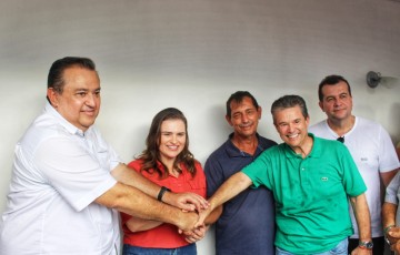 Inajá | Marília Arraes recebe apoio do prefeito Marcelo de Alberto e do ex-prefeito Aron Timóteo