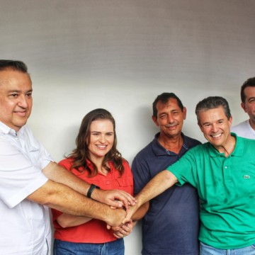 Inajá | Marília Arraes recebe apoio do prefeito Marcelo de Alberto e do ex-prefeito Aron Timóteo