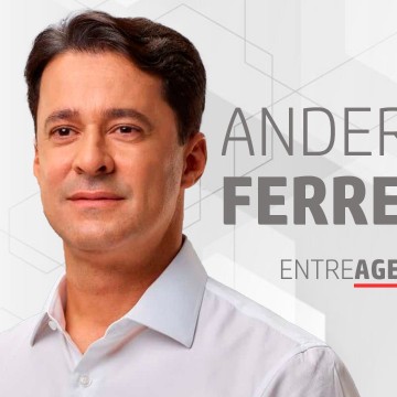 No Entre Agendas, Anderson Ferreira fala da relação com Bolsonaro, critica Governo, evita promessas e fala das ausências nos debates
