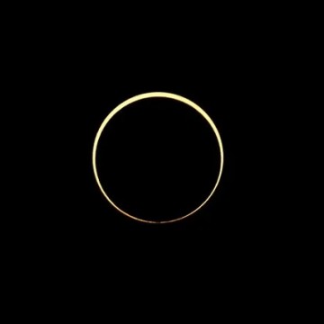 Eclipse Solar Anular poderá ser observado em Caruaru no próximo sábado (14)
