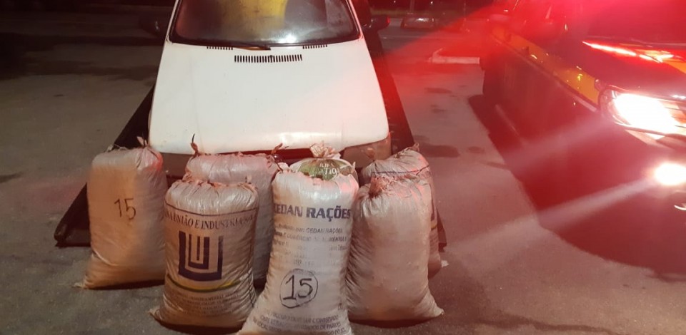 Homens são presos com 105 kg de maconha em São Caetano