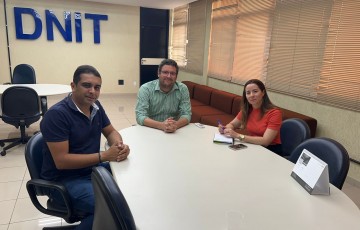 Fernando Rodolfo articula obras para o Agreste com o superintendente do DNIT