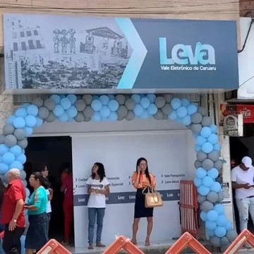 Inaugurada nova sede do cartão Leva em Caruaru
