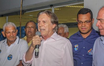 Bivar e Neco inauguram Diretório do União Brasil lado a lado em Jaboatão