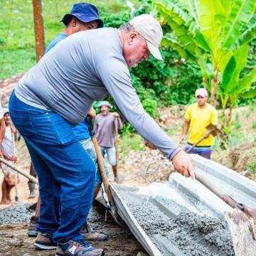 Gravatá: Moradores do distrito de Uruçu-Mirim recebem nova concretagem 