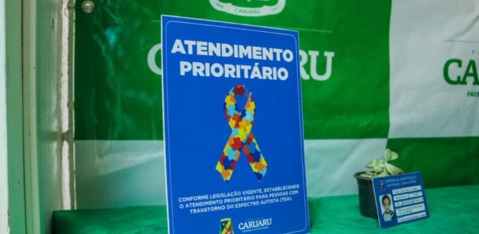 PREFEITURA DE CARUARU ALERTA PARA FRAUDES NA EMISSÃO DA CARTEIRA DE IDENTIFICAÇÃO DA PESSOA AUTISTA